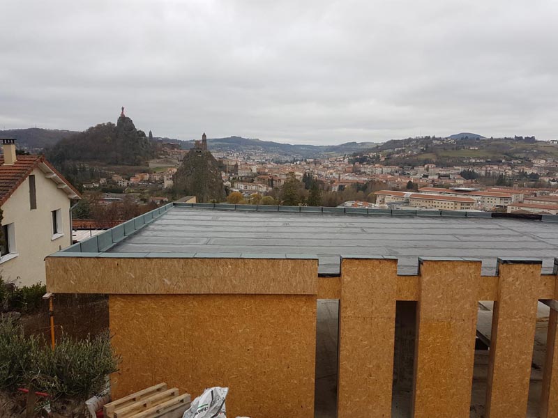 Terrasse végétalisée Le Puy-en-Velay